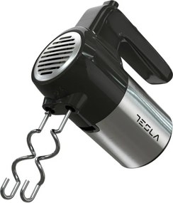 Втора ръка: Ръчен миксер Tesla MX301BX, 300W, 5 скорости, Турбо, Инокс/Черен