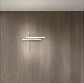 Ondaluce - Димируемо LED стенно осветително тяло MOVIDA LED/20W/230V златисто