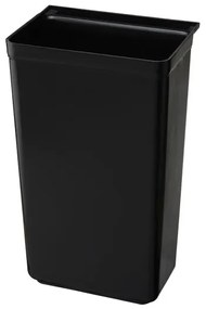 Пластмасов контейнер за количка за кухненски отпадъци черен 33x23x56cм 035A GX