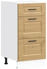 854229 vidaXL Кухненски шкаф Porto, дъб артизан, инженерно дърво