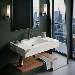 Стенна мивка REA Aresa Cold Jade 80
