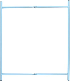 Стоманена сгъваема градинска маса в тюркоазен цвят , 46 x 46 x 52 cm - Esschert Design