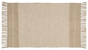 Бежова постелка за баня от юта Pica, 50 x 80 cm - Wenko