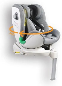 Стол за кола 0-36 кг. с Isofix COMMODORE CANGAROO - светло сив