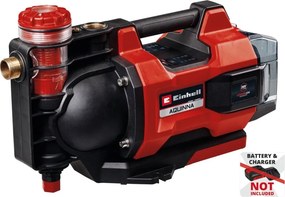Акумулаторна градинска помпа Einhell AQUINNA 36/38 F LED AUTOMATIC Power X-Change, 2х18 V, 3.8 м3/ч, без батерии и зарядно устройство (4180420)