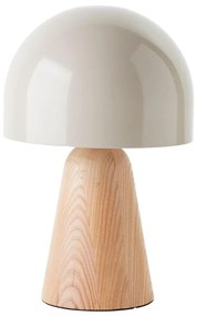Brilliant - Настолна лампа NALAM 1xE14/40W/230V бежов/пепел