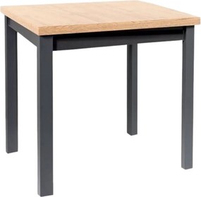 Маса Adam 90-Natural Черен