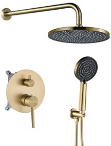 Душ система за вграждане Rea Foster Brush Gold