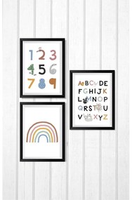 Детски картини в комплект 3 бр. 15x20 cm - Kate Louise