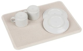 Бежова тавичка за оттичане за съдовете от диатомична глина 40x30 cm Damon – Wenko