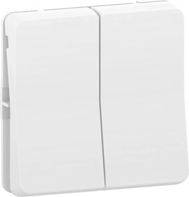 SE Сериен девиаторен ключ механизъм IP55 цвят Бял Mureva  - MUR39022