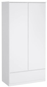 Бял гардероб 99x201 cm Naia - Tvilum