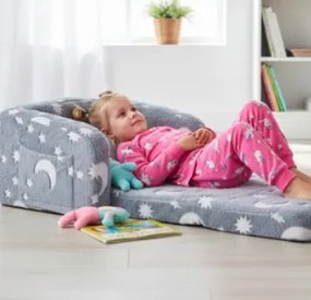 Детски стол за облягане, светещ в тъмното