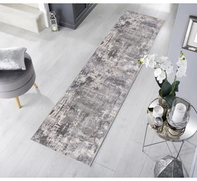 Светлосива пътека 80x300 cm Cocktail Wonderlust – Flair Rugs