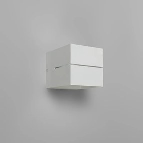 Модерна стенна лампа бяла 9.7 см - Transfer Groove