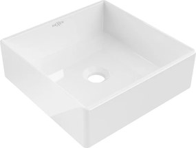 Mexen Goya мивка за плота 35 x 35 см, бяла - 22183500