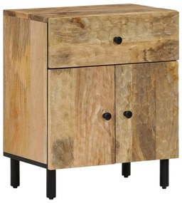 Sonata H Нощно шкафче 50x33x60 см мангово дърво масив