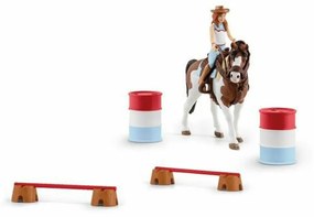 Playset Schleich Hannah’s Western riding set Кон Пластмаса