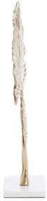 Метална статуя (височина 48 cm) Leaf – Light &amp; Living