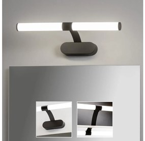 Brilagi - LED осветление за огледало за баня TUBEO LED/6W/230V 40 см IP44 черно