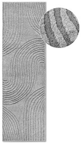 Сива пътека 80x240 cm Pigment Light Grey – Elle Decoration