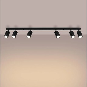 Brilagi - LED точково осветително тяло CRESTO 6xGU10/10W/230V черно