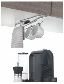 Висяща поставка за чаши, чаши или кухненски кърпи , дължина 8 cm - Metaltex