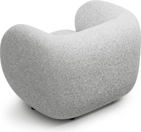 Светлосиво кресло Kate – Micadoni