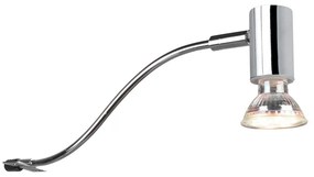 Стенна лампа в лъскаво-сребрист цвят (дължина 34 см) Giada - Trio