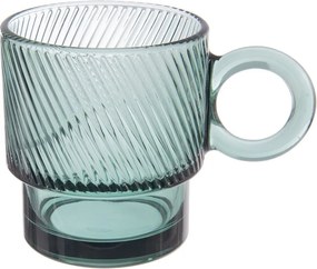 Зелена стъклена чаша 310 ml Verde – Orion