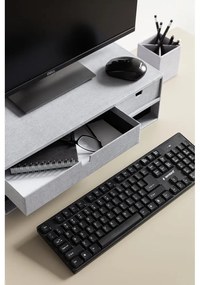 Картонен органайзер с чекмеджета за докумнети Ted Canvas Paper Laminate – Bigso