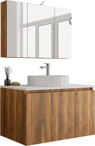 Комплект за баня Drop Verona 90  II-Кафяв