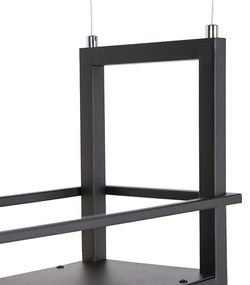 Интелигентен висящ аплик черен с WiFi A60 - Cage Rack