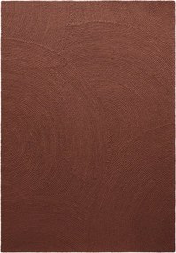 Ръчно изработен вълнен килим в тухлен цвят 200x300 cm Calmio – Hanse Home