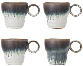 Сини глинени чаши в комплект от 4 бр. 300 ml Nigel – Bloomingville