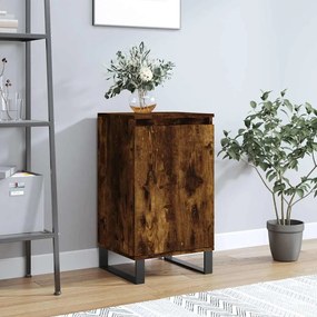 831078 vidaXL Бюфет опушен дъб 40x35x70 см инженерно дърво
