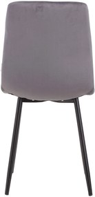 Кухненски стол Mona-Сив (4) парчета