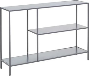 Сива стоманена конзолна маса 30x120 cm Acero – Premier Housewares