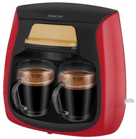 Sencor - Кафе машина с две чаши 500W/230V