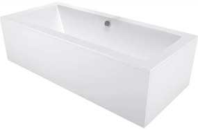 Mexen Cube правоъгълна вана 190 x 80 см с обшивка, бяла - 55051908000X