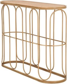 Ратанова конзолна маса в естествен цвят 32x110 cm Samui – Mauro Ferretti