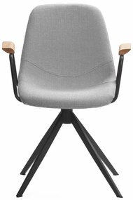 Светлосиви трапезни столове в комплект от 2 бр. Tali – Marckeric