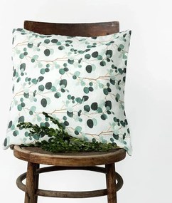 Ленена калъфка за възглавница 40x40 cm Eucalyptus – Linen Tales