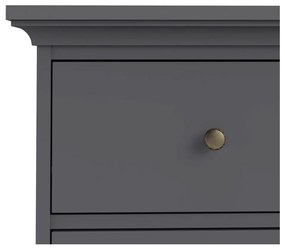 Сив нисък скрин 96x87 cm Paris – Tvilum