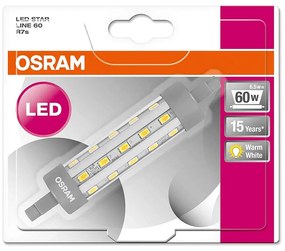 LED Крушка R7s/6,5W/230V 2700K - Osram 118 мм