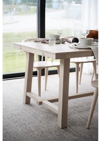 Матова лакирана дъбова маса за хранене , 220 x 95 cm Brooklyn - Rowico