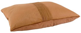 Кафява възглавница в цвят коняк PT Living Leather Look, 50 x 30 cm - PT LIVING