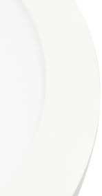 Потапящ се плафон бял 30 см с LED 3-степенна димираща IP44 - Steve