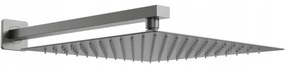 Mexen Slim душ с глава 25 x 25 см с душово рамо, графит - 79125112-66