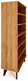 Дъбова дървена етажерка 91x185 cm Golo - The Beds